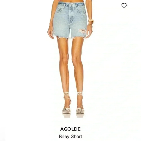 AGOLDE
RILEY SHORT
HIGH RISE SLIM LEG NEW WITH TAG Size 23 - Picture 2 of 6